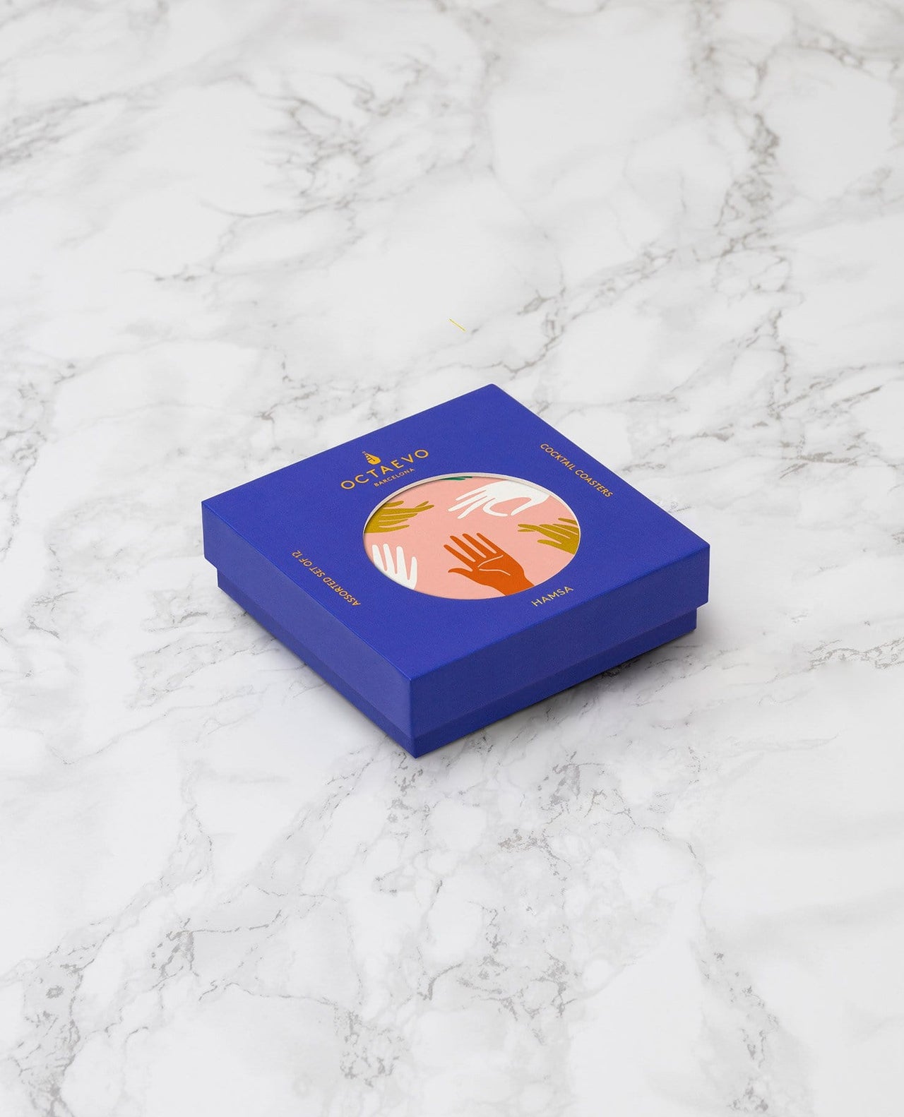 Octaevo - Hamsa Paper Cocktail Coasters by Octaevo - ModernTribe