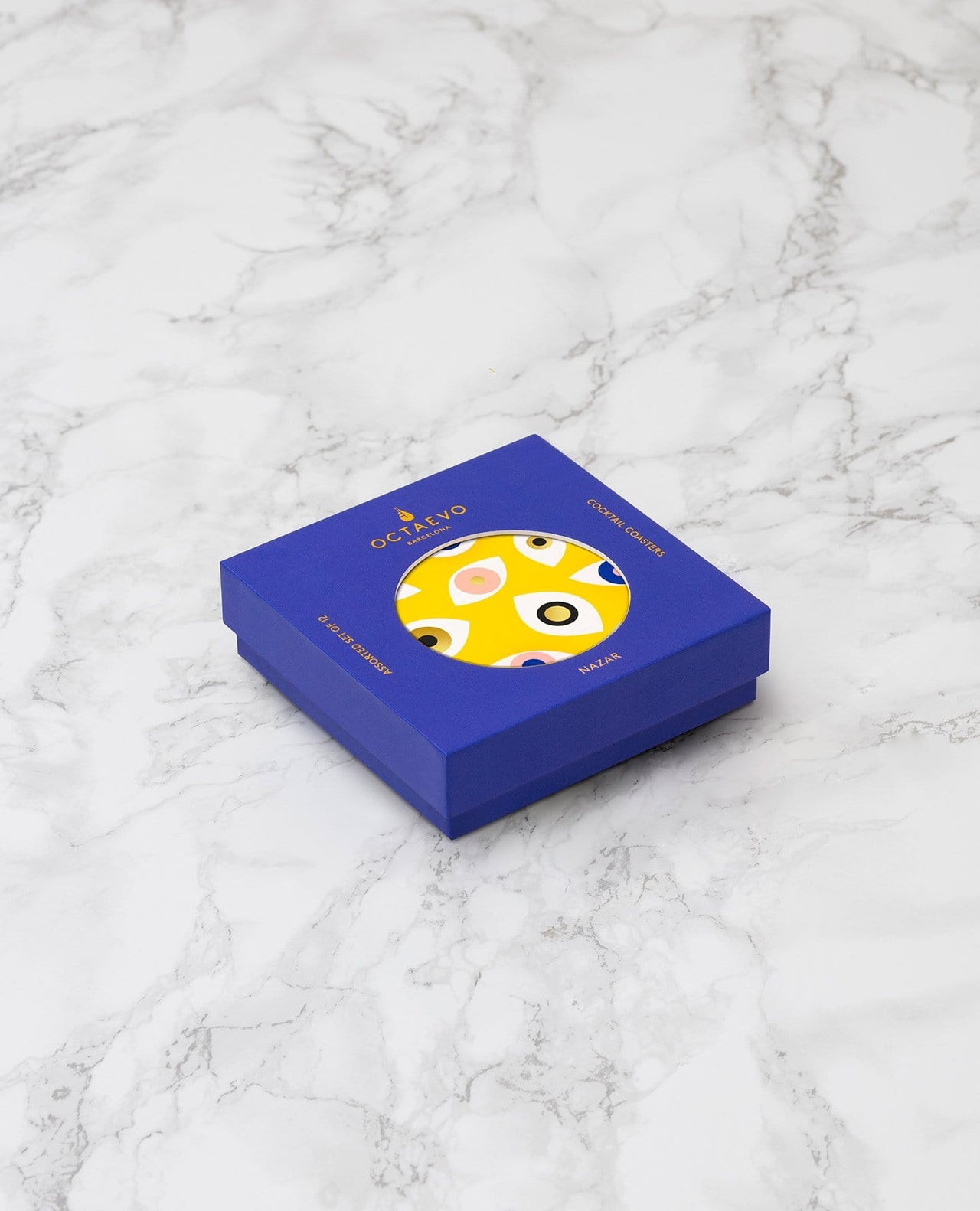 Octaevo - Evil Eye Paper Cocktail Coasters by Octaevo - ModernTribe