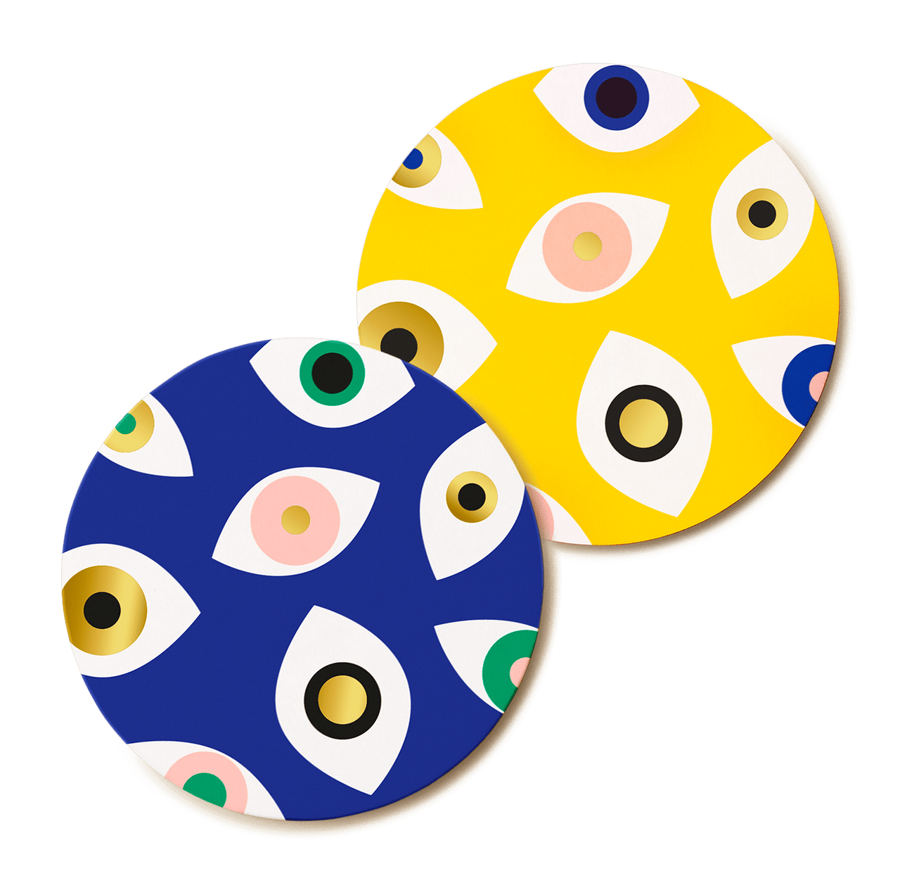 Octaevo - Evil Eye Paper Cocktail Coasters by Octaevo - ModernTribe