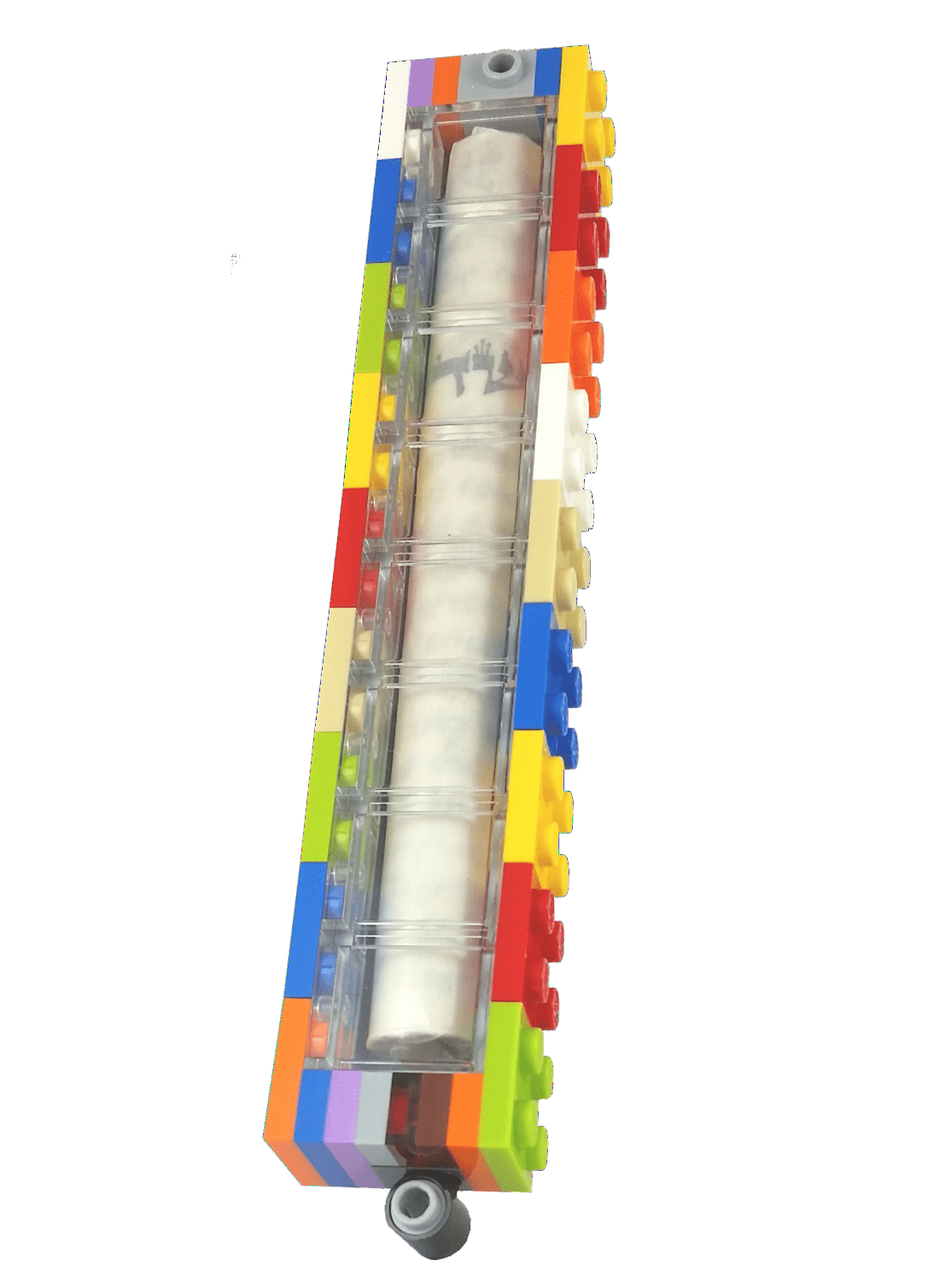 jbrick - Color Mezuzah Case Made with LEGO® Bricks - ModernTribe