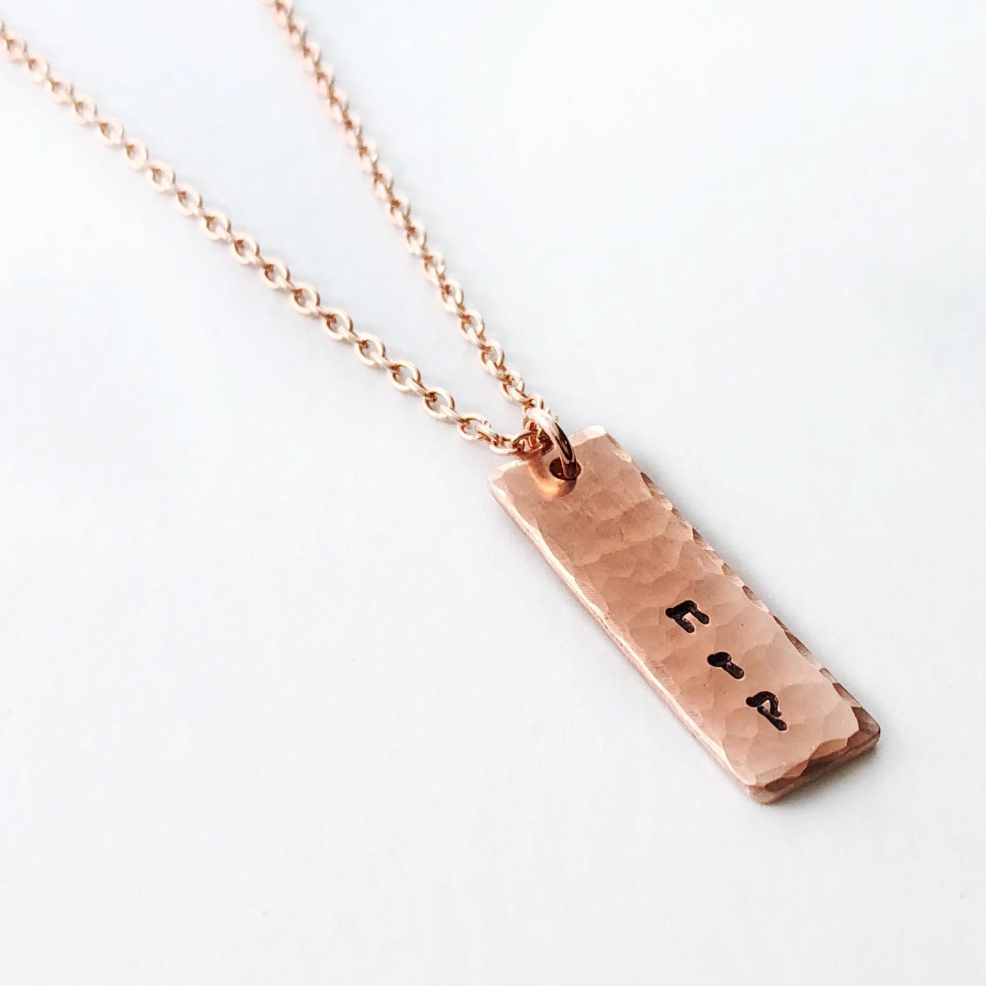 Everything Beautiful Necklaces Copper Strong - Chazaq - Hammered Copper Necklace
