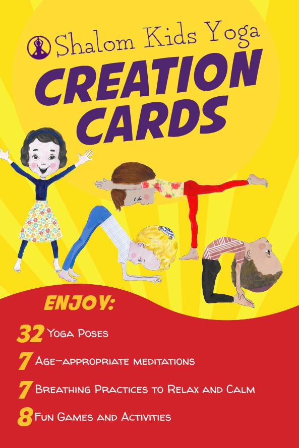 Shalom Kids Yoga Cards