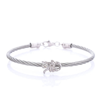 Alef Bet Bracelets Silver Mazel Diamond Bracelet - Yellow Gold, Rose Gold or Silver