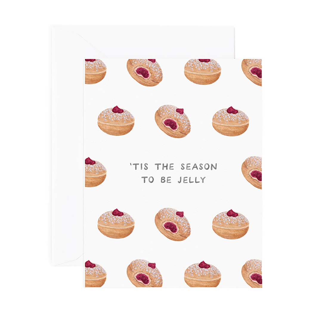 Amy Zhang - Hanukkah Food Variety Cards - Box of 8 - ModernTribe