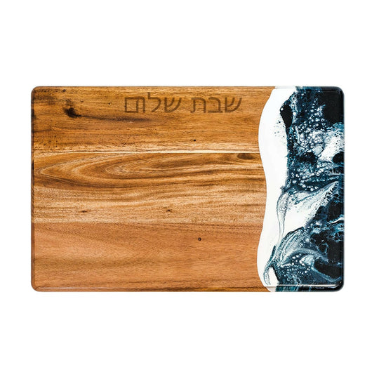Canadian-Maple Challah Board - Navy
