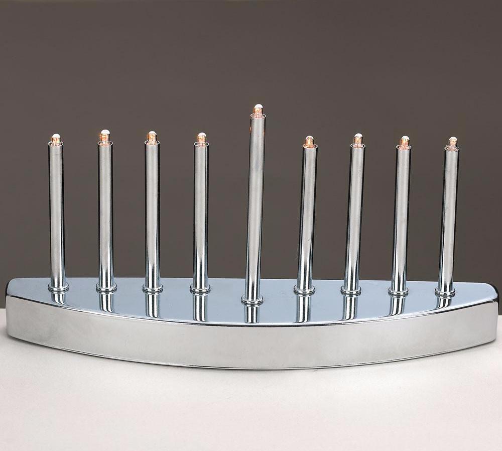 Rite Lite - Silver Electric Menorah - ModernTribe