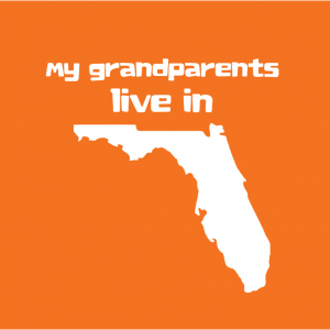 ModernTribe - My Grandparents Live in Florida T-shirt - ModernTribe