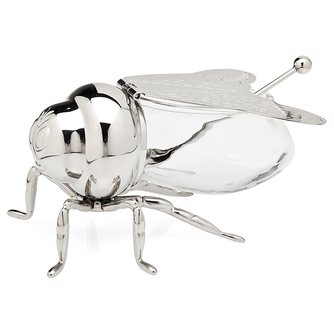Godinger - Bee Shaped Honey Jar - ModernTribe