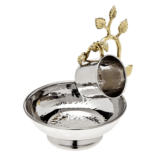 Leaf Hanging Wash Cup & Bowl