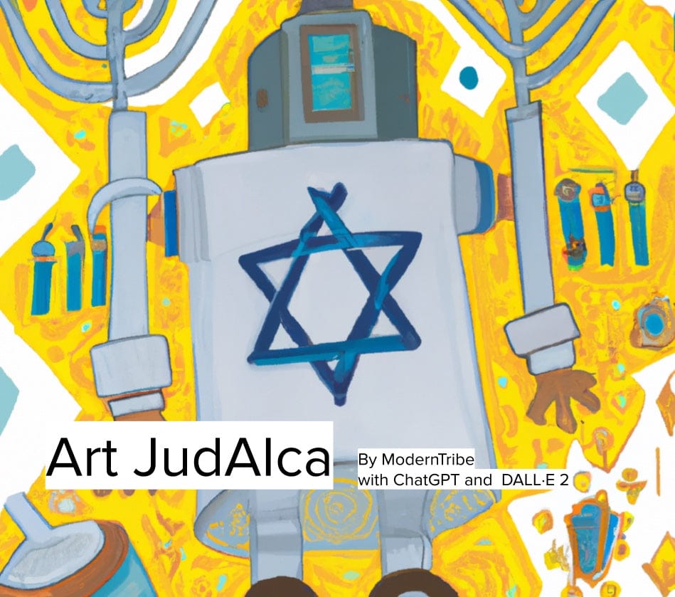 ModernTribe Books Art JudAIca Coffee Table Book with ChatGPT and DALL·E 2