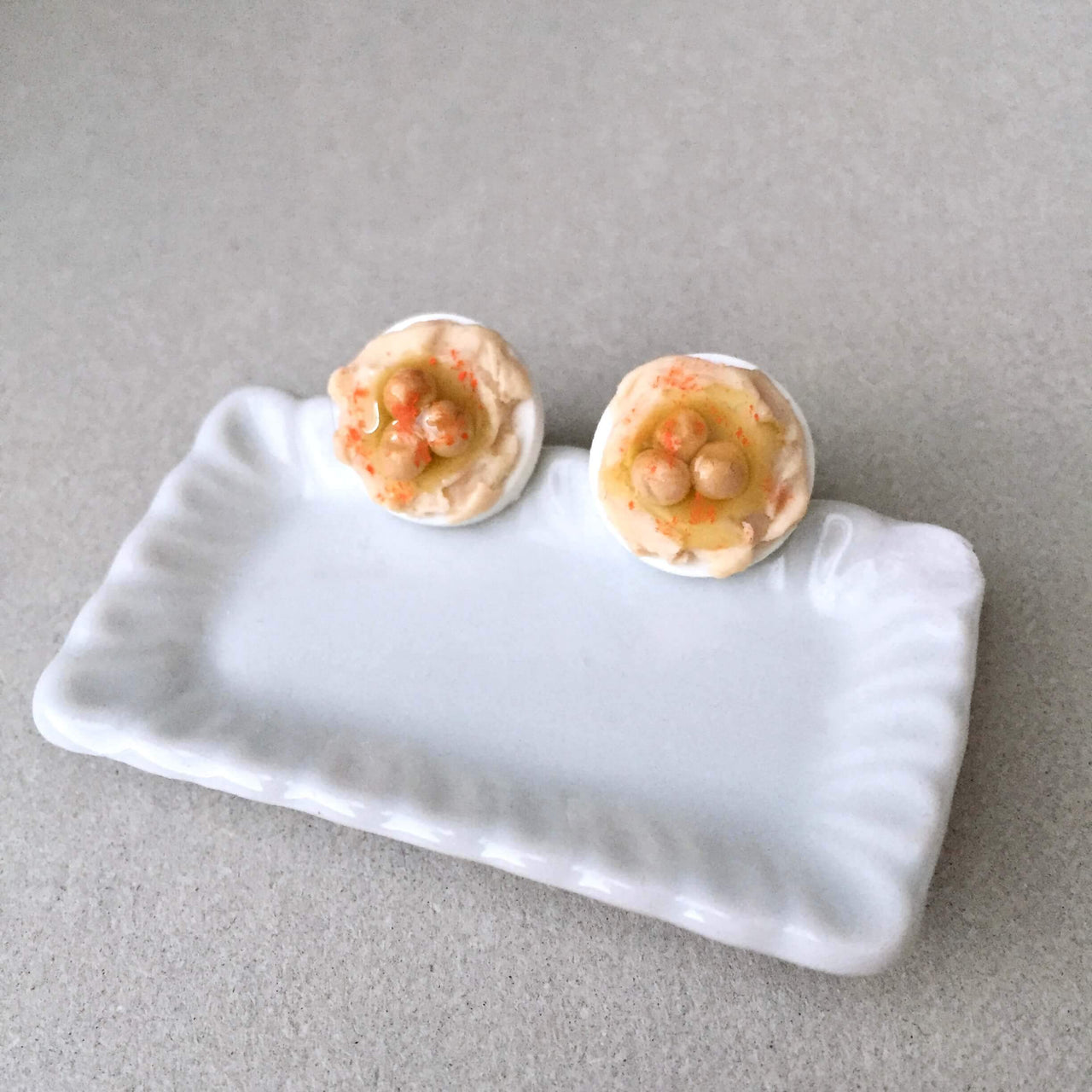 Sweet Stella - Hummus Stud Earrings - ModernTribe