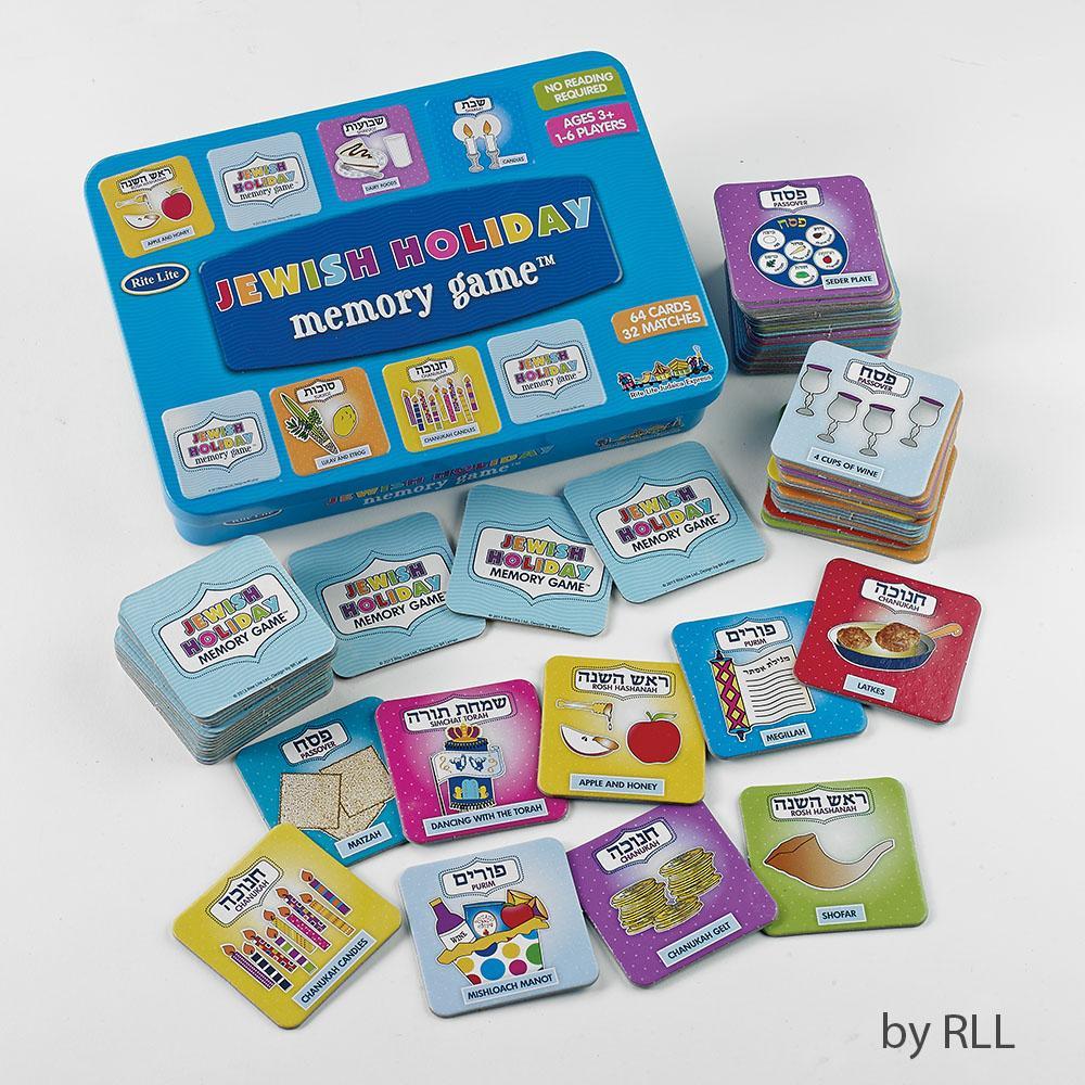 Rite Lite - Jewish Holidays Memory Game in Collectible Tin - ModernTribe