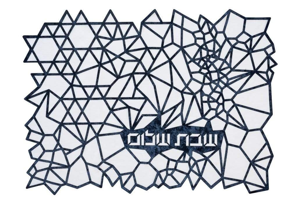 Apeloig Collection - Geometric Challah Cover - (Choice of Colors) - ModernTribe
