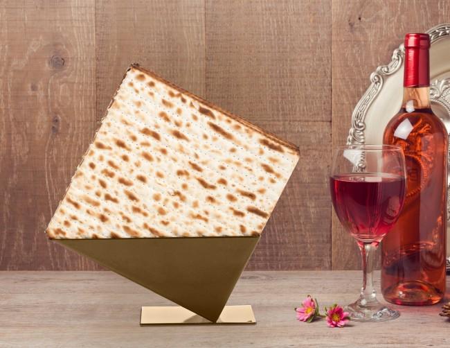Artori Design - Pyramid Matzah Holder - Gold - ModernTribe