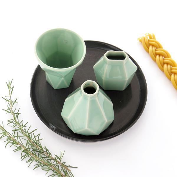 Studio Armadillo - Modern Havdalah Set - Light Green - ModernTribe