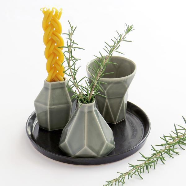 Studio Armadillo - Modern Havdalah Set - Grey - ModernTribe