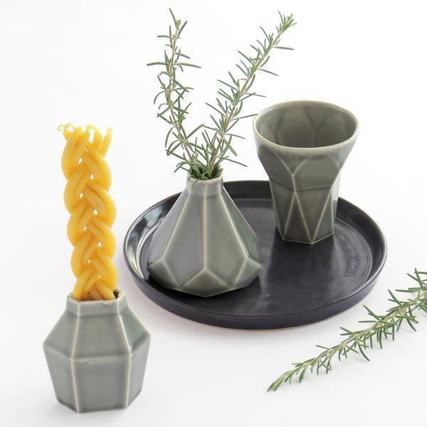 Studio Armadillo - Modern Havdalah Set - Grey - ModernTribe