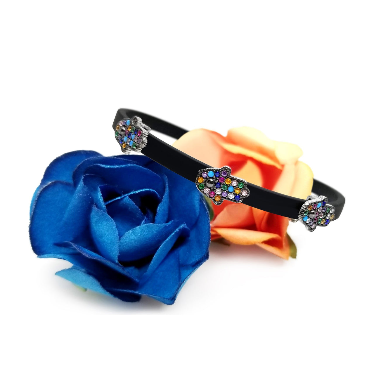 Alef Bet - Multi Colored Hamsa Bracelet - ModernTribe
