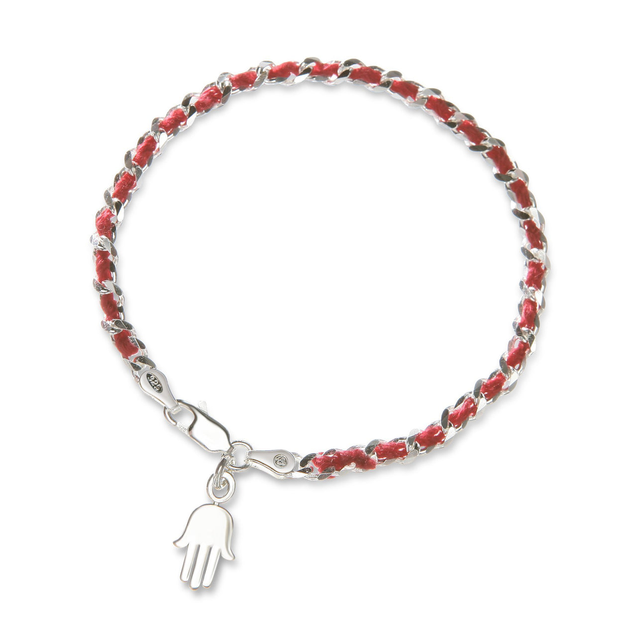Alef Bet - Hamsa Red String Lucky Bendel Bracelet - ModernTribe