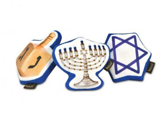 Hanukkah Dog Toy Set