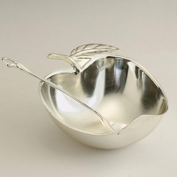 Rite Lite - Nickle - Plated Honey Dish with Spoon - ModernTribe