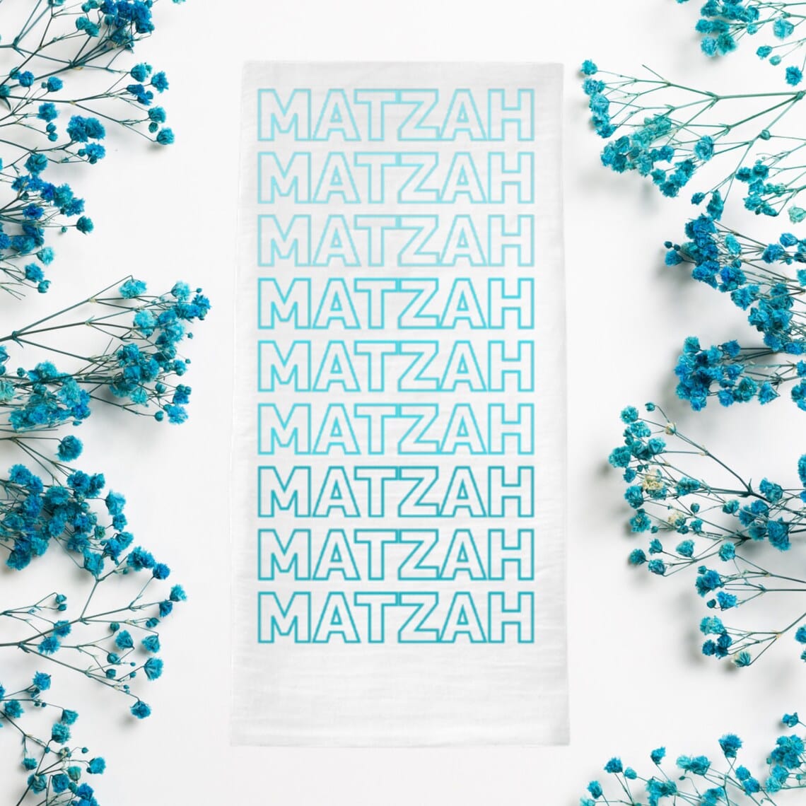 Rin Out Loud Tea Towels "Matzah, Matzah, Matzah" Tea Towel