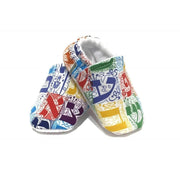 Soft Sole Baby Shoes Shoes White Hebrew Letters Baby Shoes