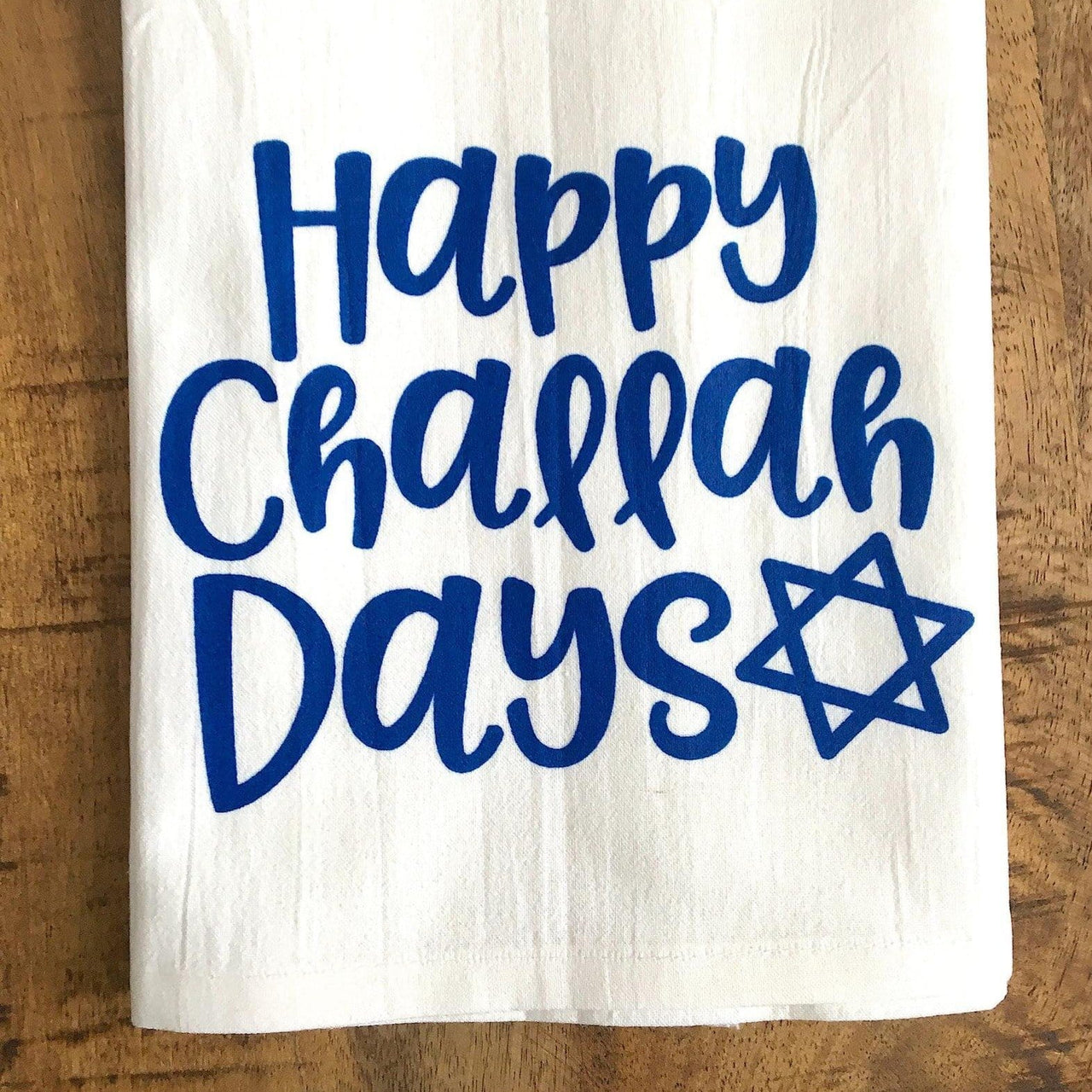 Kitchen Conversation - Happy Challah Days Tea Towel - ModernTribe