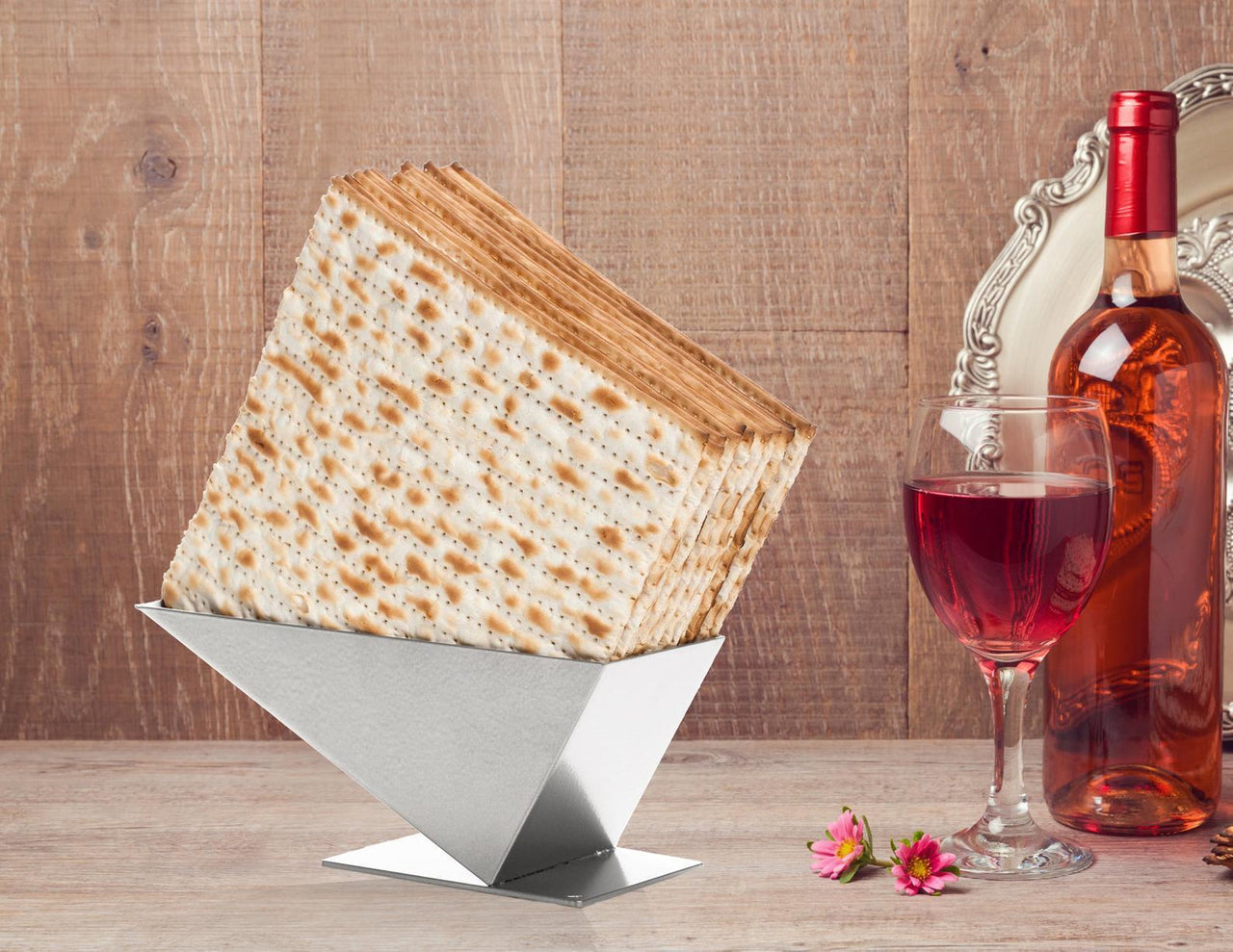 Artori Design - Pyramid Matzah Holder - Silver - ModernTribe