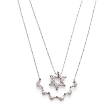 Stitch and Stone - Butterfly Star of David Necklace - Sterling Silver - ModernTribe