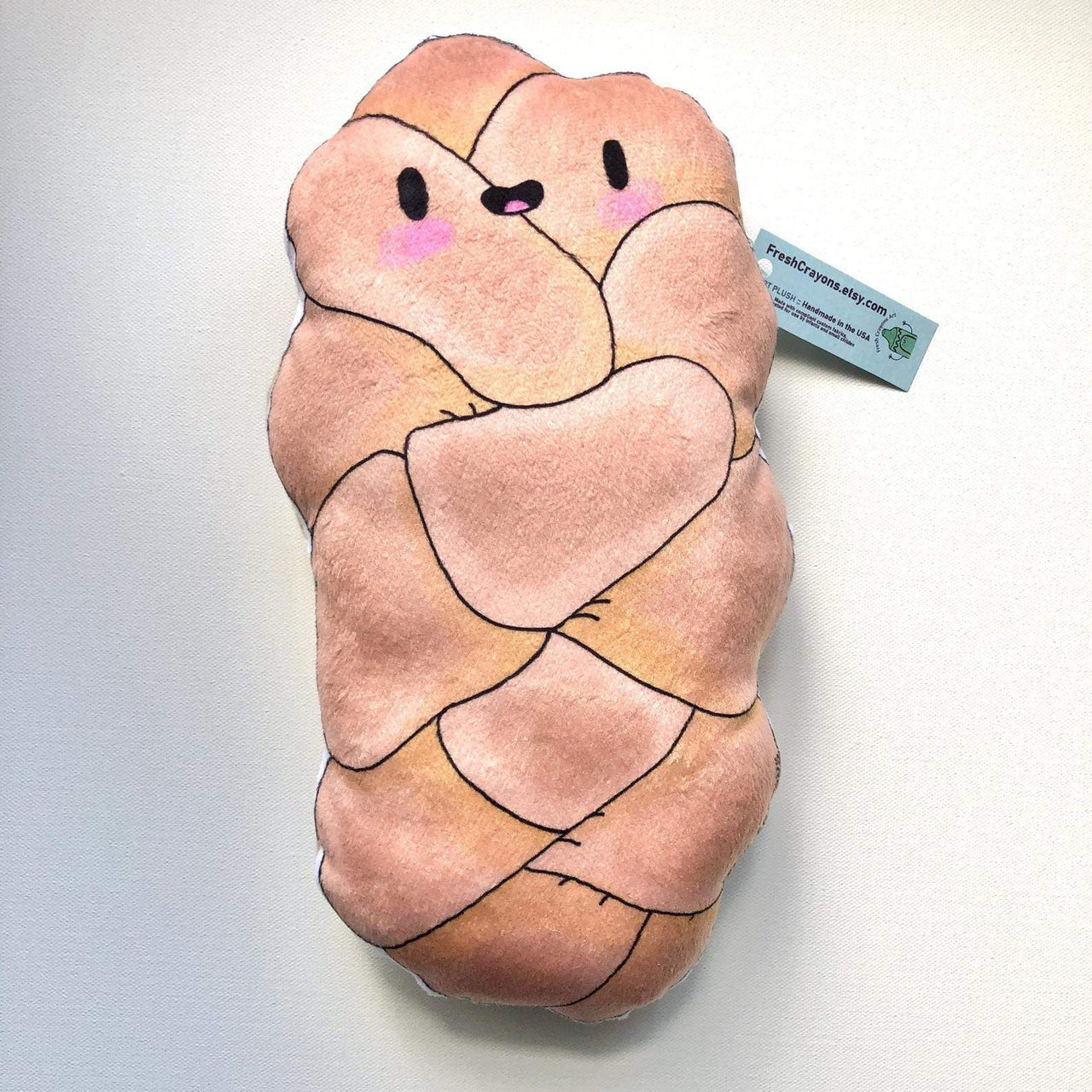 Fresh Crayons - Challah Plush Pillow by Fresh Crayons - ModernTribe