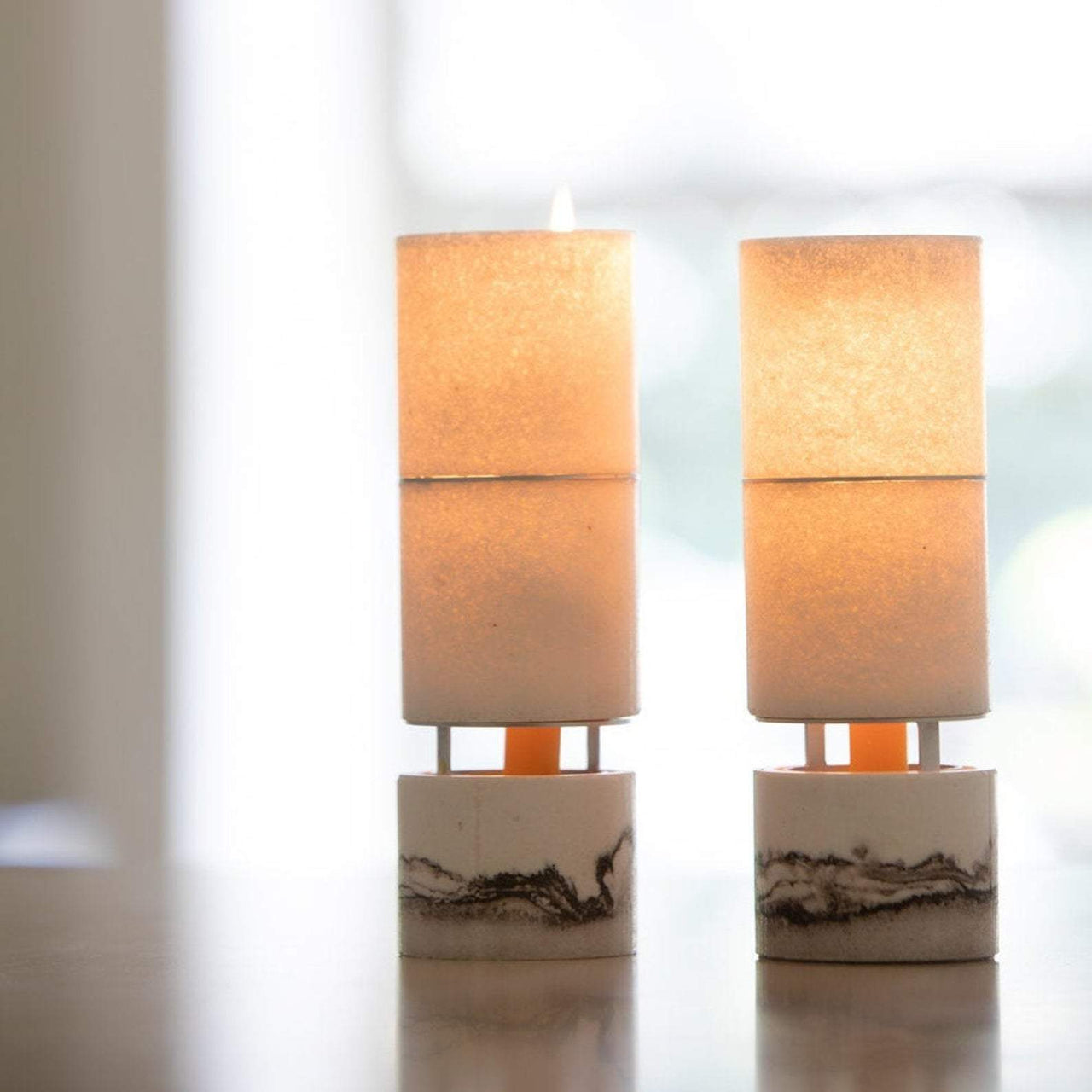 SaltwareDesign - Orra Candle Holders by SaltwareDesign - Silver - ModernTribe