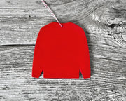 Canadian Stitchery Ornaments Ugly Menorah Sweater DIY Cross Stitch Ornament Kit