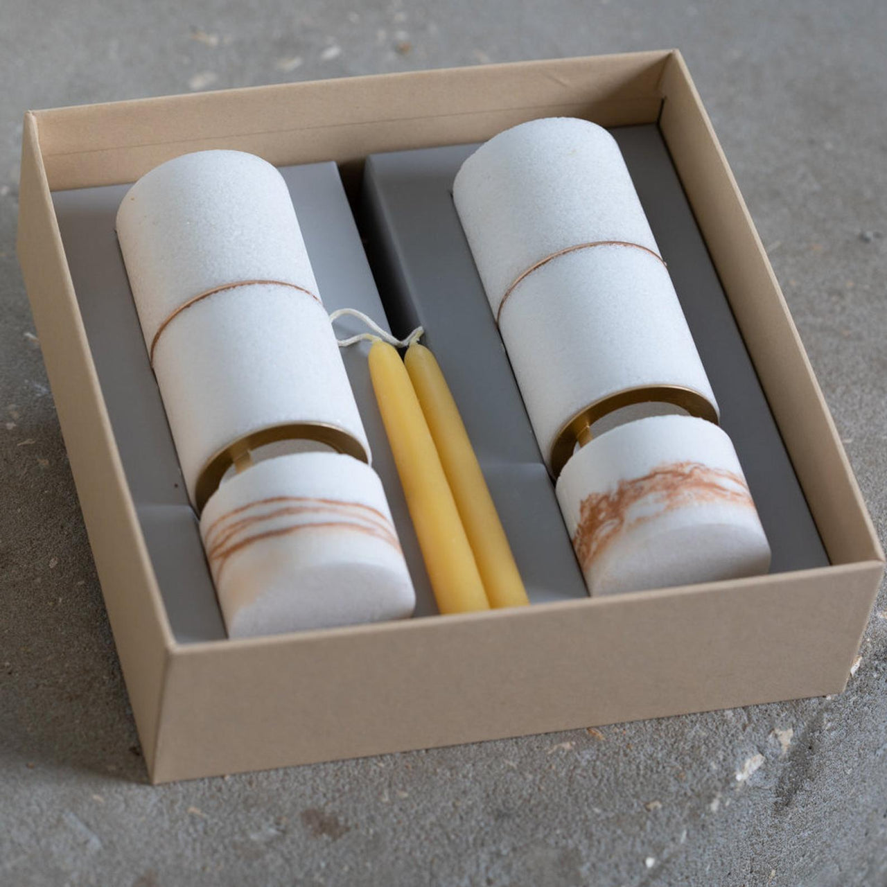 SaltwareDesign - Orra Candle Holders by SaltwareDesign - Gold - ModernTribe