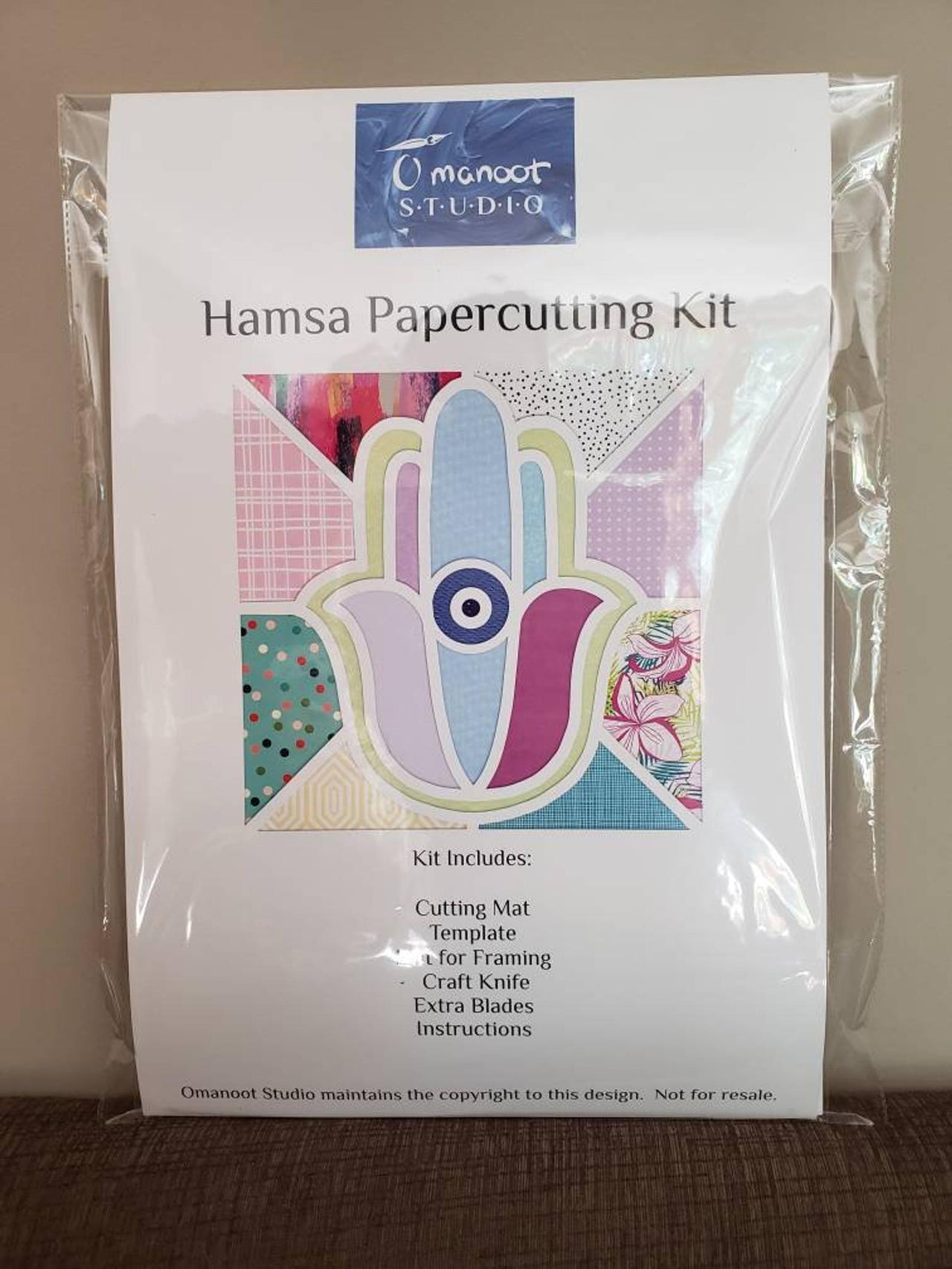 JKaplanDesigns - DIY Hamsa Papercutting Kit - ModernTribe