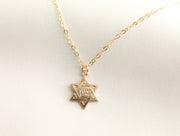 ModernTribe Necklaces Dainty Star of David Gold Necklace