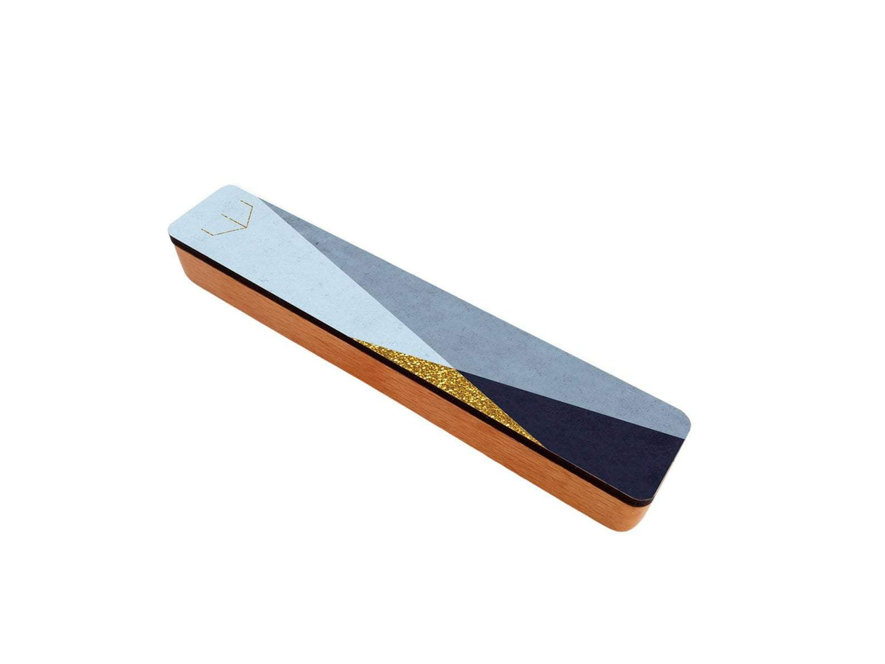Gala Studio - Modern Geometric Mezuzah by Gala Studio - Gray, Blue, Light Blue or Pink - ModernTribe