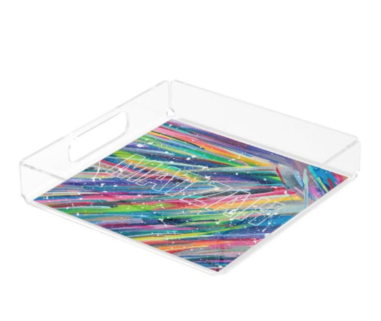 Arielle Zorger Designs - Matzah Splatter Paint Matzah Tray - ModernTribe
