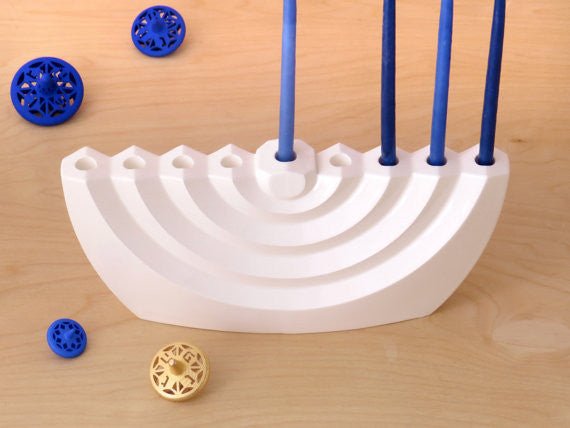 Studio Armadillo - Ceramic Wavy Menorah - ModernTribe