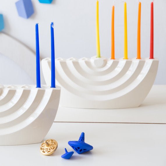 Studio Armadillo - Ceramic Wavy Menorah - ModernTribe