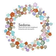 Susie Lubell Ketubah No Personalized Text / 16" x 16" / Sedona Such a Gem Ketubah by Susie Lubell - (Choice of Color)