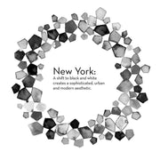 Susie Lubell Ketubah No Personalized Text / 12" x 12" / New York Such a Gem Ketubah by Susie Lubell - (Choice of Color)