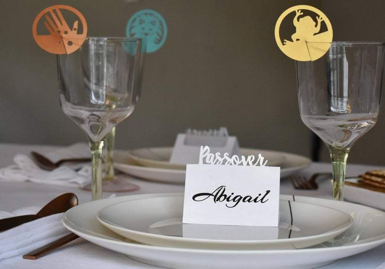 The KitCut - Passover Place Cards - Set of 10 - ModernTribe