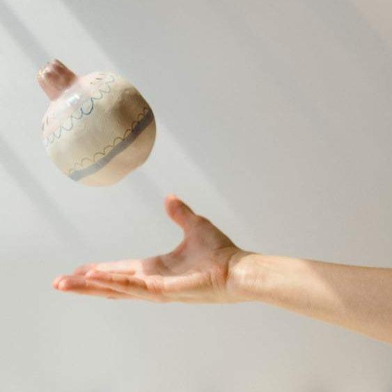SIND Studio - Blush Pomegranate Sculpture by SIND Studio - ModernTribe