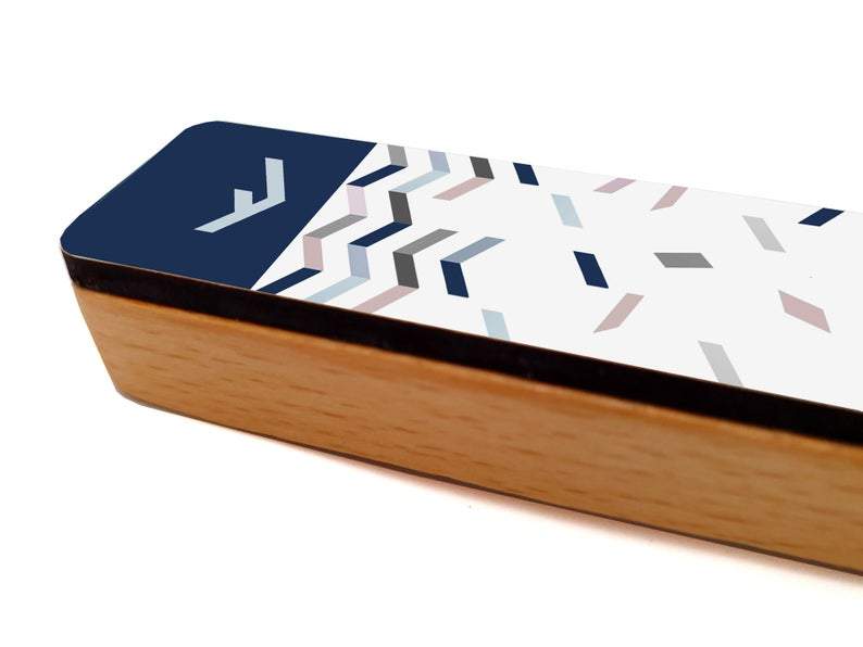 Gala Studio - Confetti Geometric Mezuzah by Gala Studio - Blue or Pink - ModernTribe