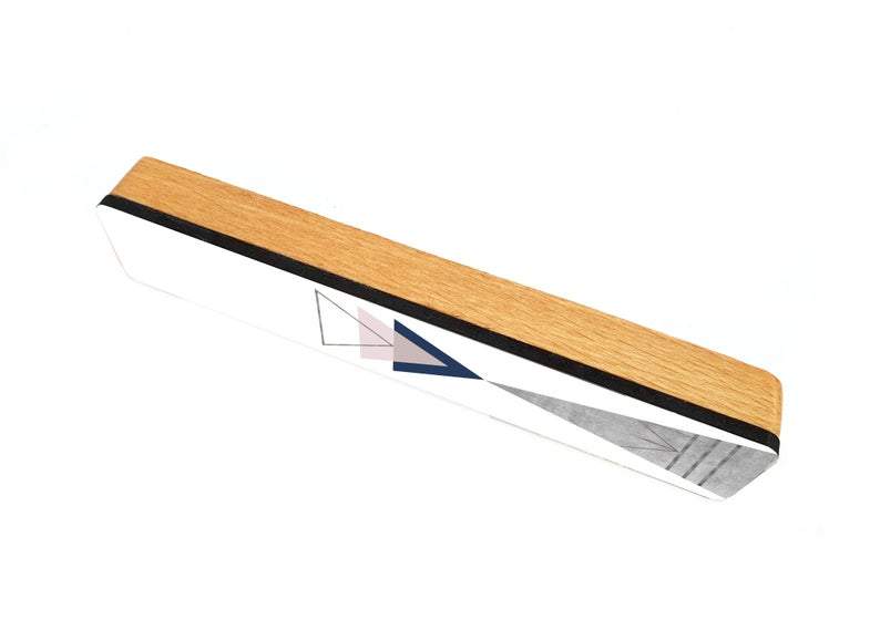 Gala Studio - Triangle Geometric Mezuzah by Gala Studio - Pink, Blue or Green - ModernTribe