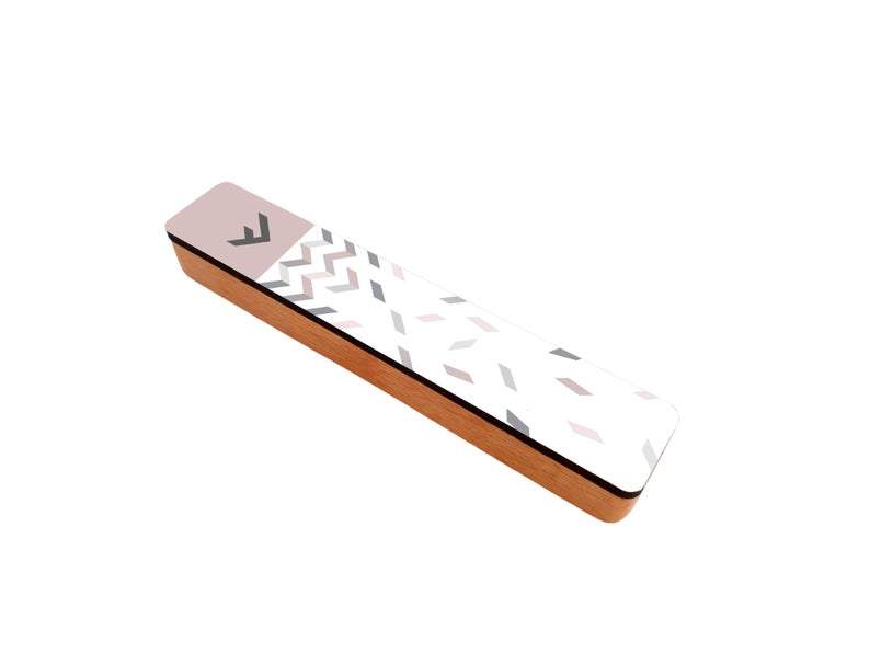 Gala Studio - Confetti Geometric Mezuzah by Gala Studio - Blue or Pink - ModernTribe