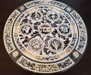 Jennifer Kaplan Designs Seder Plates Papercut Spring Decor Seder Plate