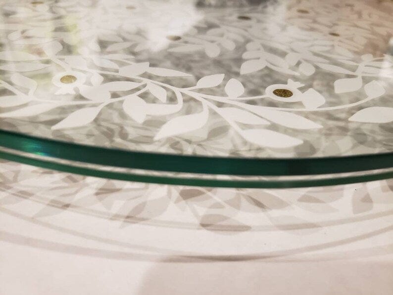 Jennifer Kaplan Designs - Papercut Pomegranate Challah Plate - ModernTribe