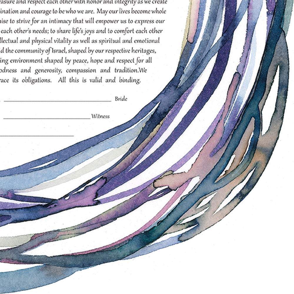 Susie Lubell - Nestled Ketubah by Susie Lubell - ModernTribe